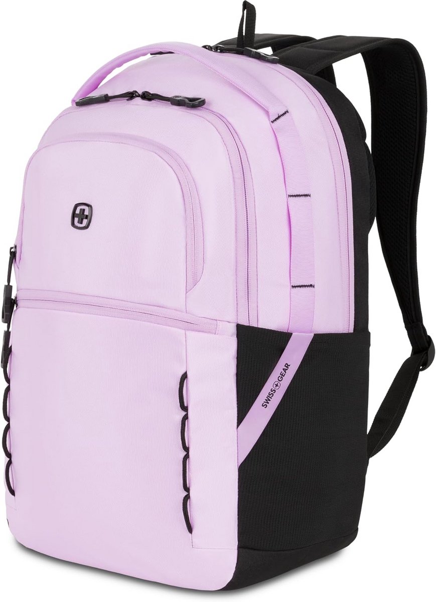 Laptoprugzak 16 inch - Pastellila - Ruimte voor jouw laptop en accessoires