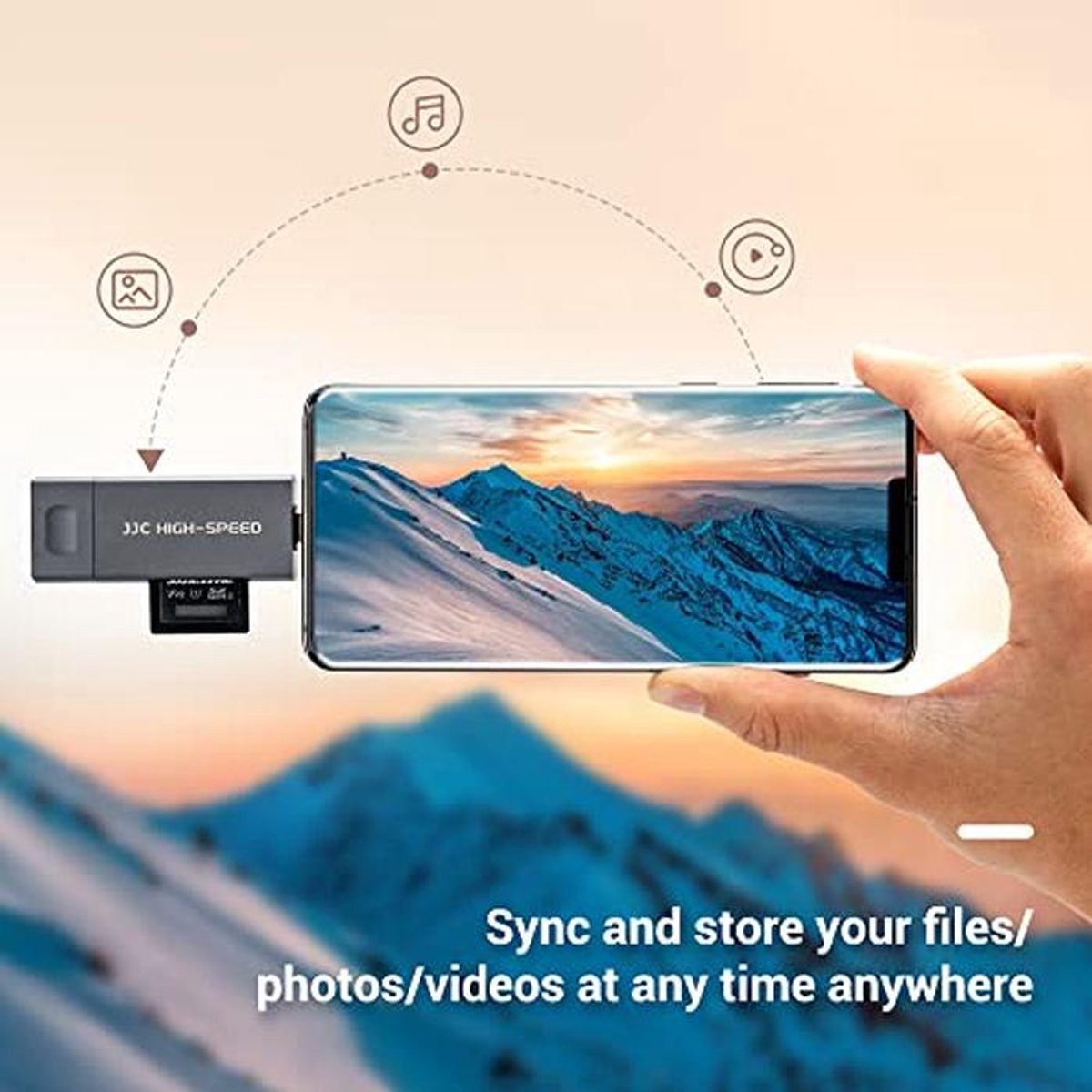 3-in-1 USB 3.1 Geheugenkaartlezer voor SD, microSD en MMC - Snelle Gegevensoverdracht thumbnail 5