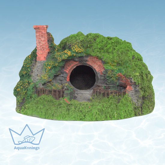 hygger Fish Tank Ornament, Aquariumhars Grot Ornamenten Vistank Decoraties Boom Log Voor Verbergen (A-Tree Log