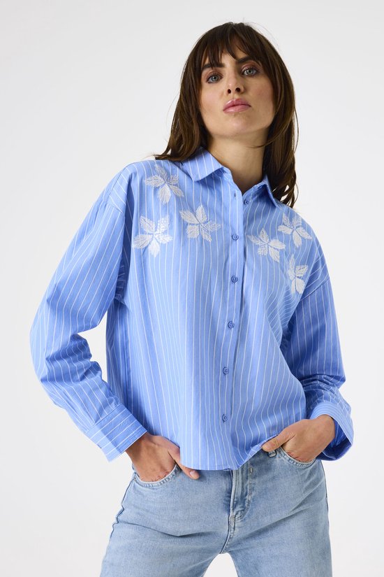 Blouse Garcia à motifs L50230 6882 River Valley, taille femme XL