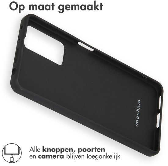 Coque Xiaomi Redmi Note 11 Pro iMoshion Color Backcover - Noire