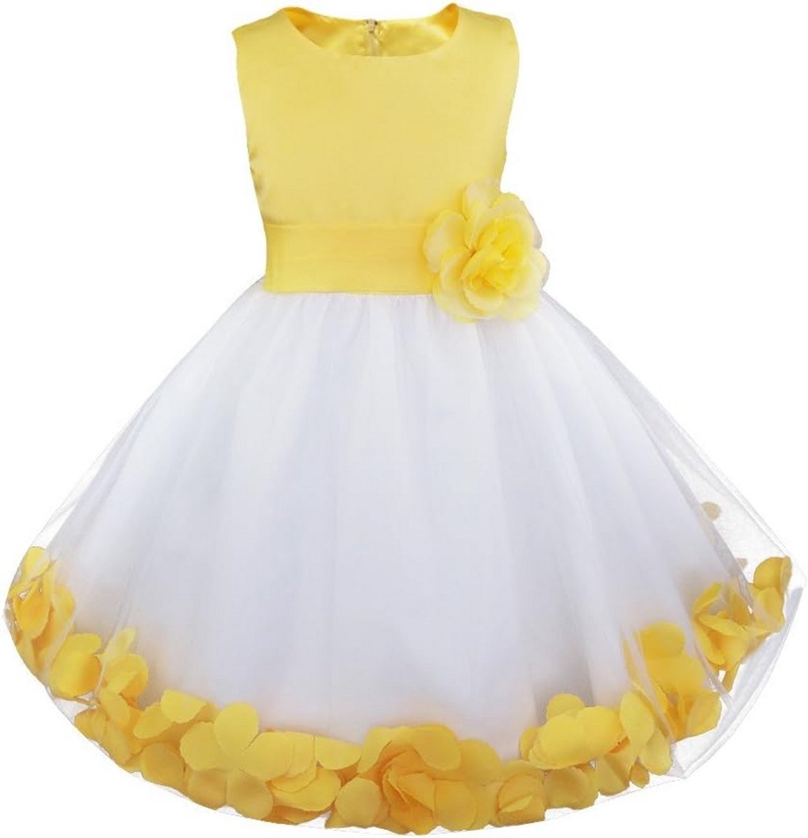 Prinsessenjurk voor Meisjes Bloemenmeisjesjurk Feestjurk Bruiloft Kindermode