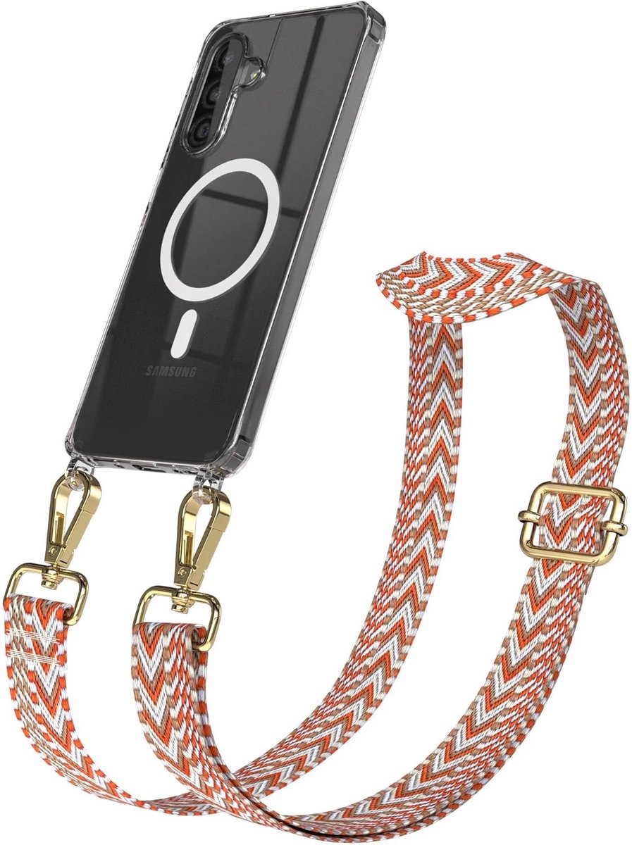 Verstelbare Telefoonketting met Hoes voor Galaxy A26 – Crossbody Lanyard | Handsfree en Veilig
