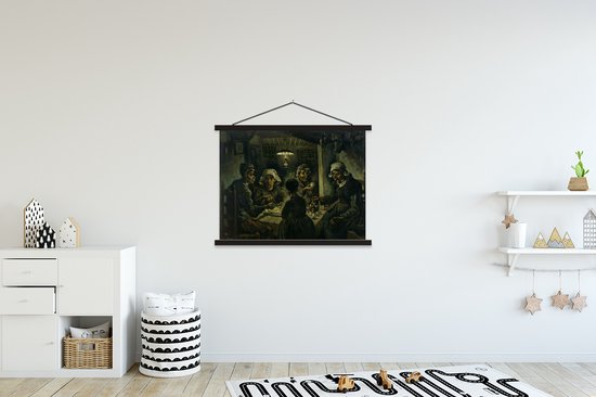 Potato Eaters - peinture de Vincent van Gogh 150x113 cm