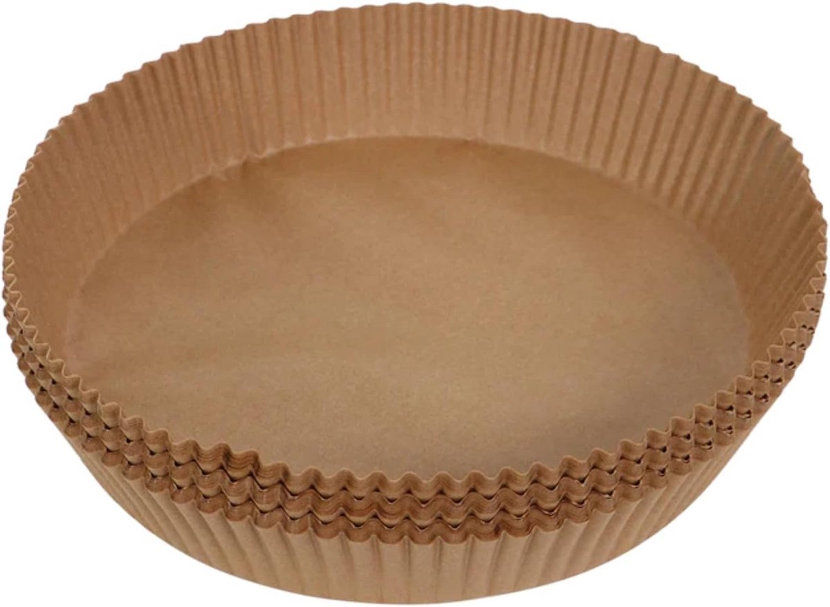 Rond Bakpapier voor Airfryer - 100 Stuks - 23cm