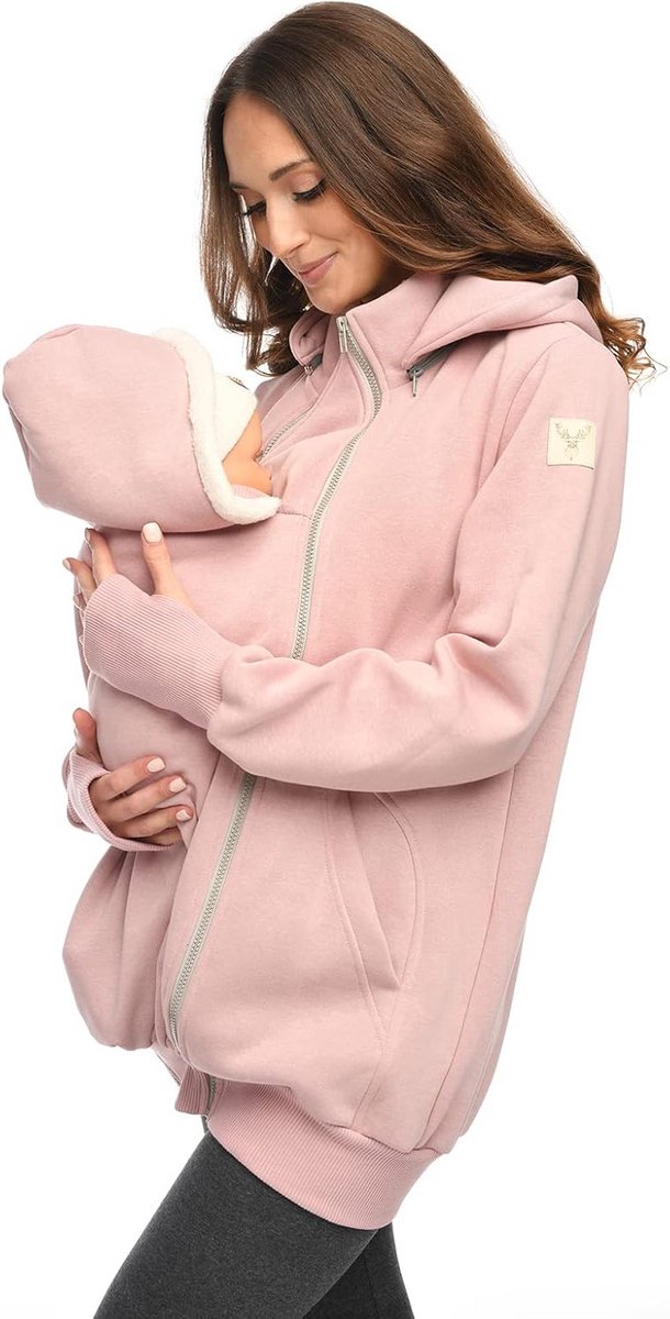 3-in-1 Draagjas voor Zwangerschap en Babydrager - Comfortabele Kangoeroejas