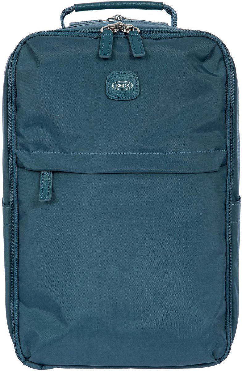 BRIC'S vrije tijd rugzak rugzak met laptopvak X-Collection Positano Underseat - Backpack Sea Green petrol