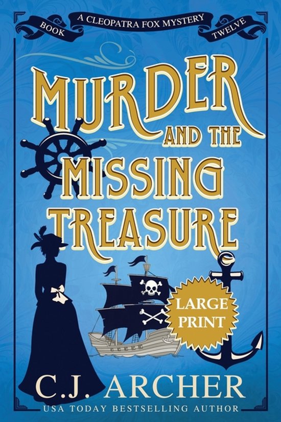 Cleopatra Fox Mysteries- Murder and the Missing Treasure - cover
