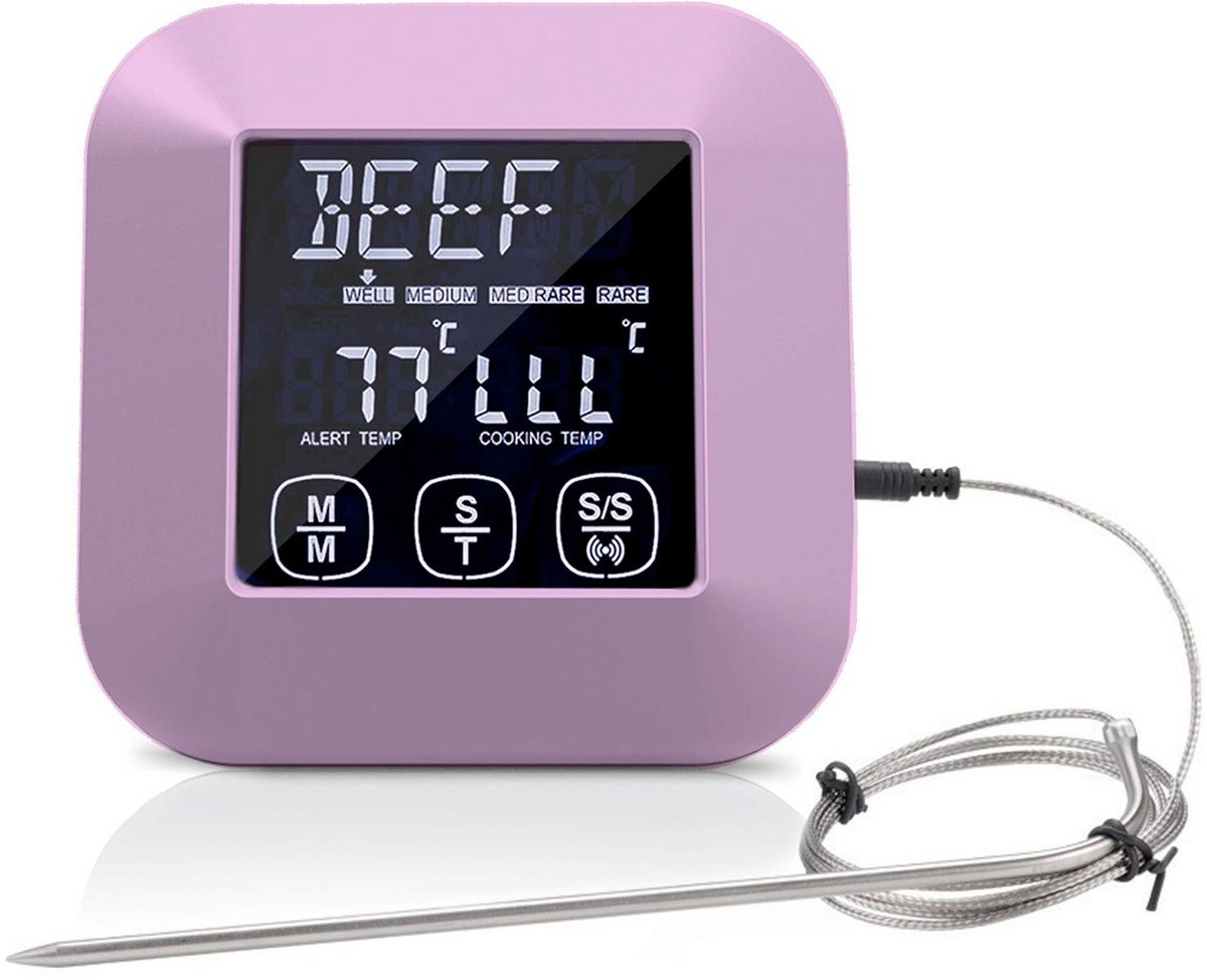 2-Pack Vervangingssondes voor Vleesthermometer - Hoge Precisie Temperatuursensoren