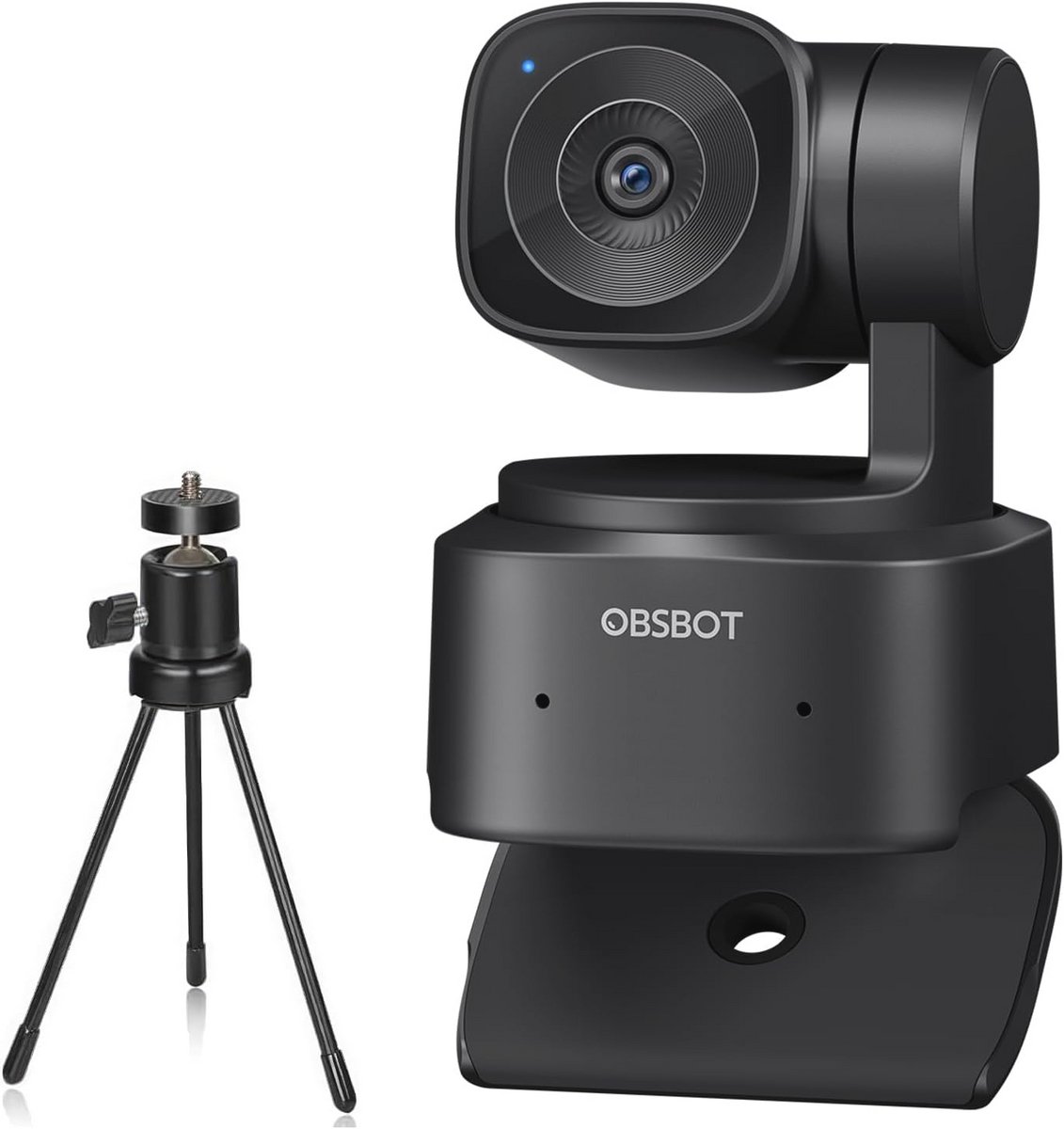 Full HD 1080p Webcam met AI Tracking voor PC - Plug & Play, Perfect voor Video Calls