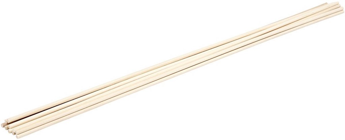 Houten Stokken Beuken 60 cm - Set van 10