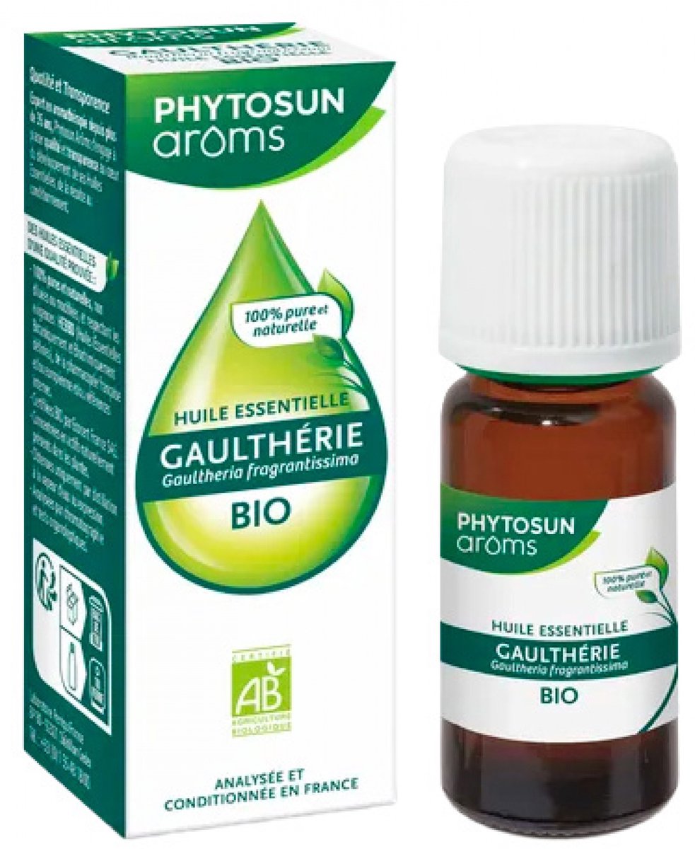 Phytosun Arôms Wintergroen Etherische Olie (Gaultheria Fragrantissima) Biologisch 10 ml