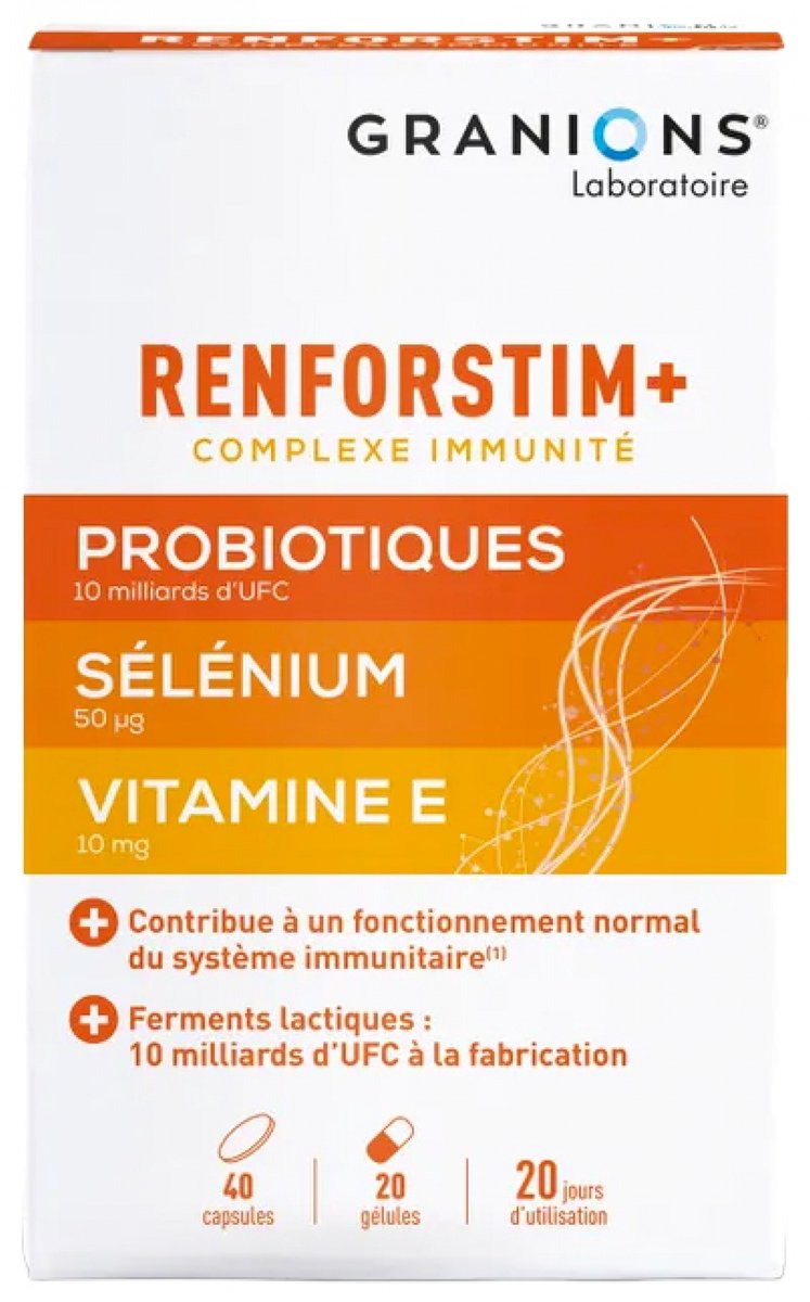 Granions Renforstim 40 Capsules + 20 Capsules