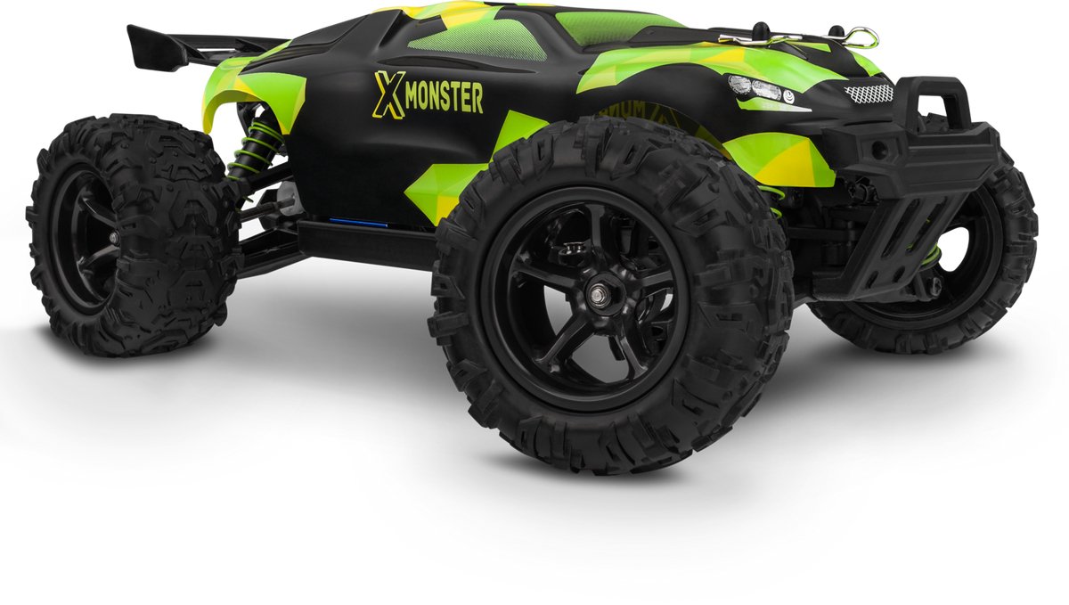 Overmax X-Monster 3.0 - RC Auto + Paars Auto Body - 4x4 wielaandrijving - Schaal 1:18 - 30km/h - Bestuurbare Auto - Volwassenen & Kinderen - Afstandsbestuurbare Auto - Offroad Monstertruck — afbeelding 19