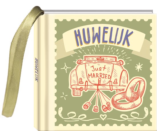 Mini cadeauboekje - Huwelijk - cover