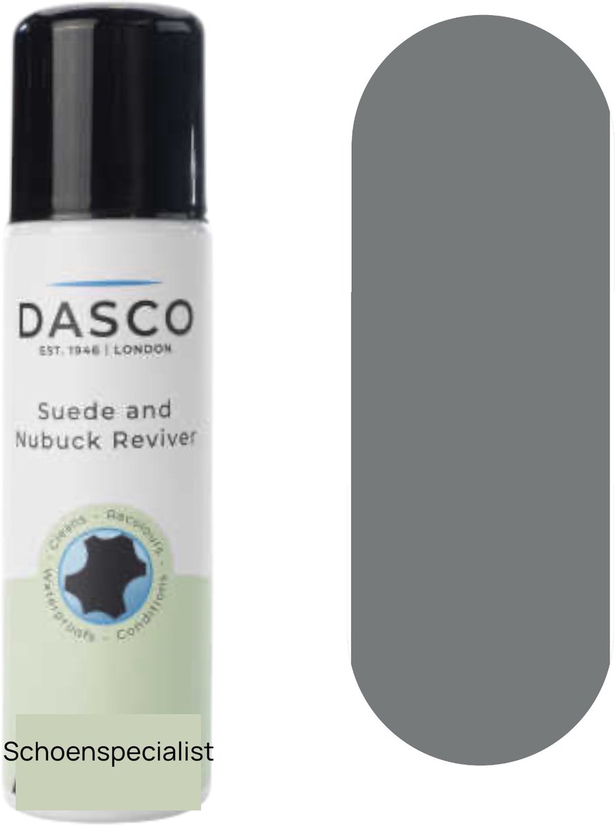 Dasco Suede & Nubuck Reviver - 186 Grijs - 200ml