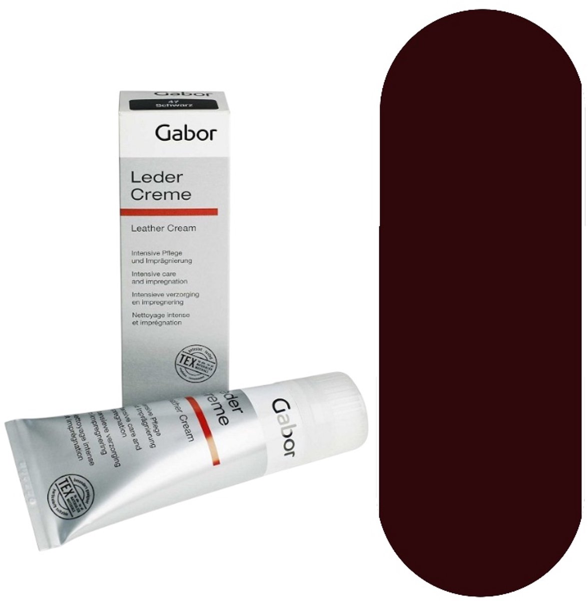 Gabor Ledercreme - 013 Bordeaux - 75ml