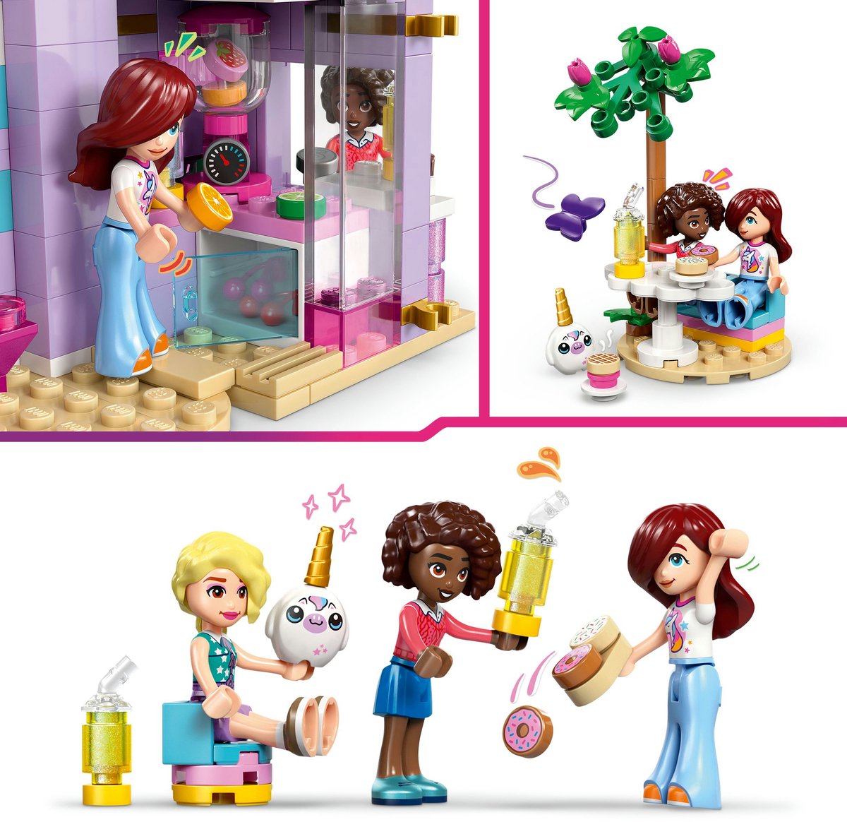 LEGO Friends eenhoorn café speelset - magisch bouwspeelgoed - 42684 – foto 5