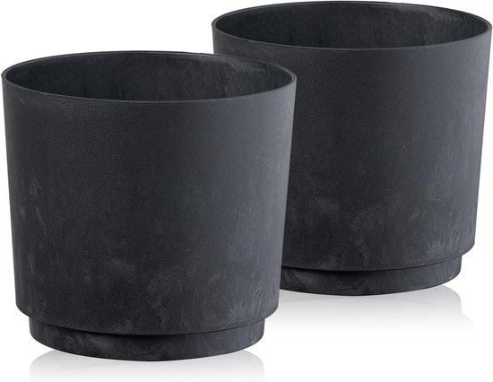 Onderzetters Vrolijke tulpen - Rond - Keramiek - set van 4 - Heinen