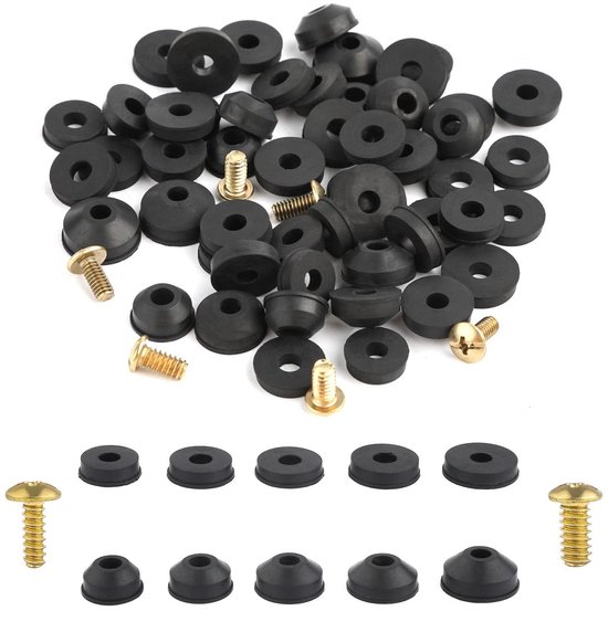QUARKZMAN 10 stuks nitrilrubber rubberen ringen, afdichting, O-ring, 75 mm x 65 mm x 5 mm, voor kraan, loodgieter, reparatie, afdichting, zwart, 10 stuks