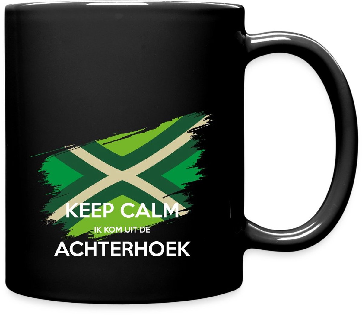 Keep Calm Ik Kom Uit De Achterhoek Vlag Mok Uni