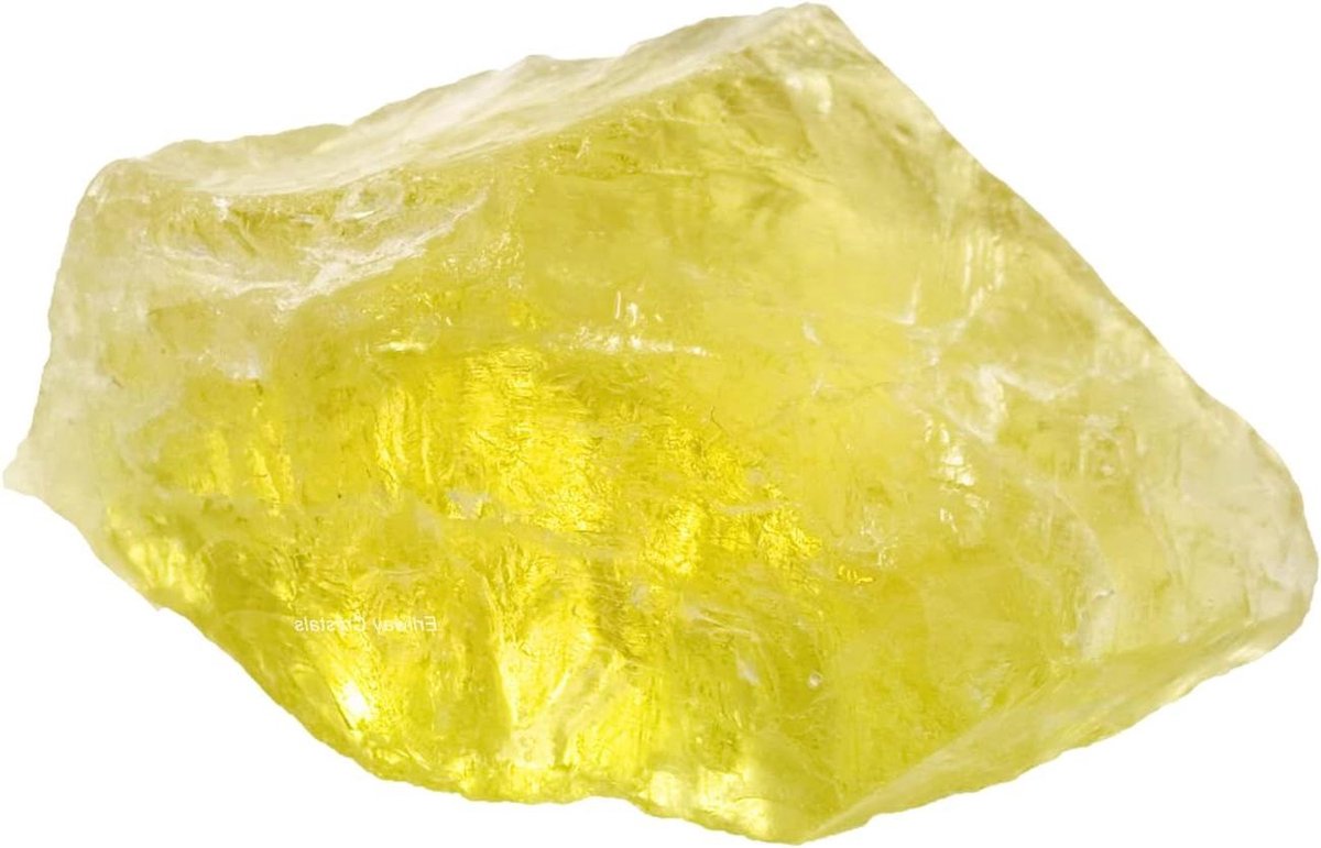 Cosensi - Ruwe citrien kristallen 3,2-5,1 cm - Helende stenen voor drummen en decoratie - Natuurlijke ruwe stenen - Polijsten en draadwikkelen - Wicca en Reiki spiritualiteit