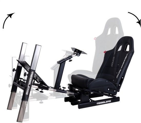 REBBLERS PRO Premium Racing Cockpit - Race Simulator + - REBBLERS® - €279,00
