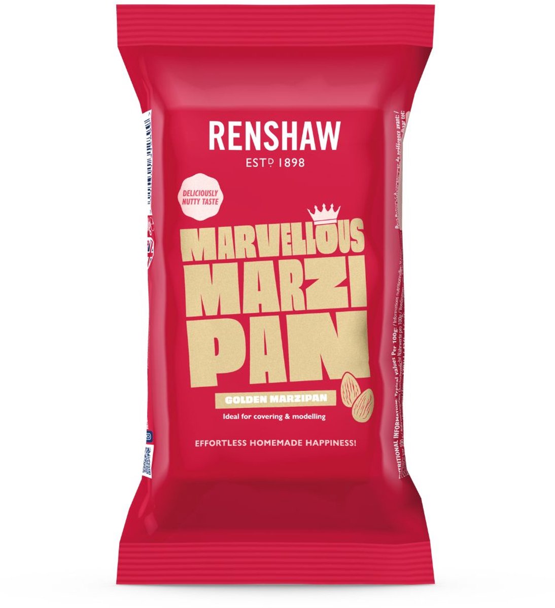 Renshaw Marsepein Goudgeel 500g