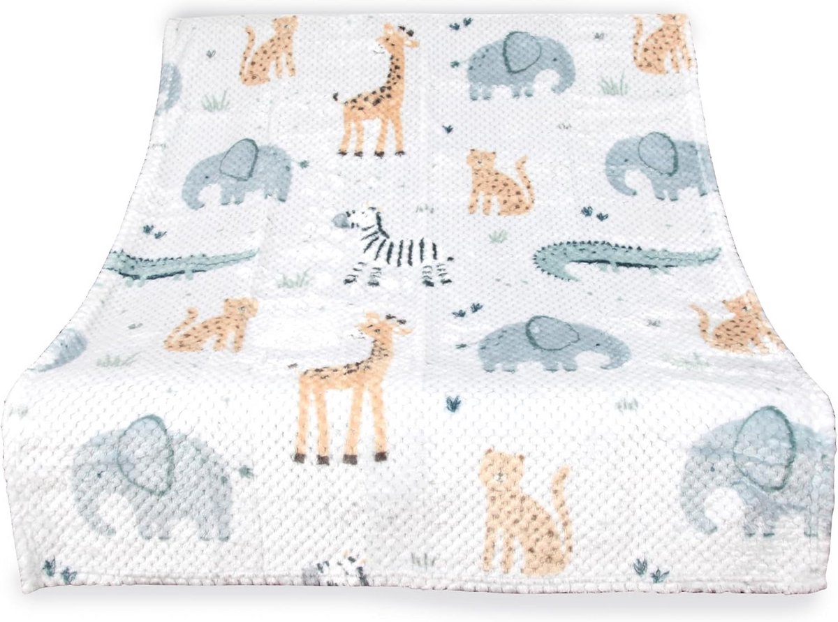 Superzachte Fleece Knuffeldeken 85x120 cm voor Kinderen en Baby's