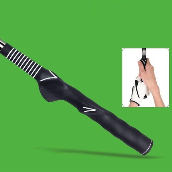 Golf swing coach geassisteerde telescoop golfoefening warm-up stick voor flexibele ritme training, golf training accessoires van Merkloos — afbeelding 4