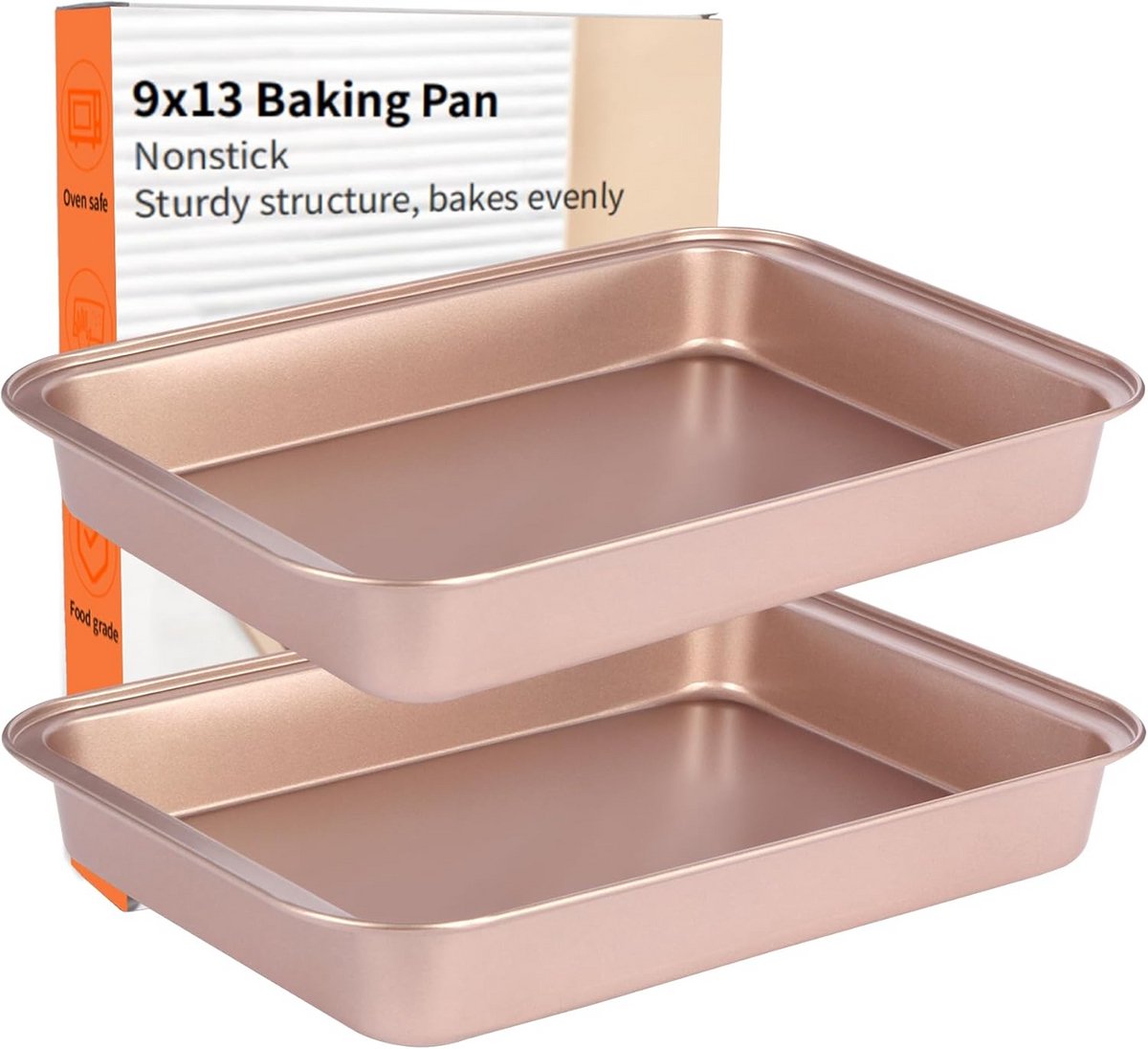 Ovenvaste Rechthoekige Bakvorm 9x13 inch met Antiaanbaklaag