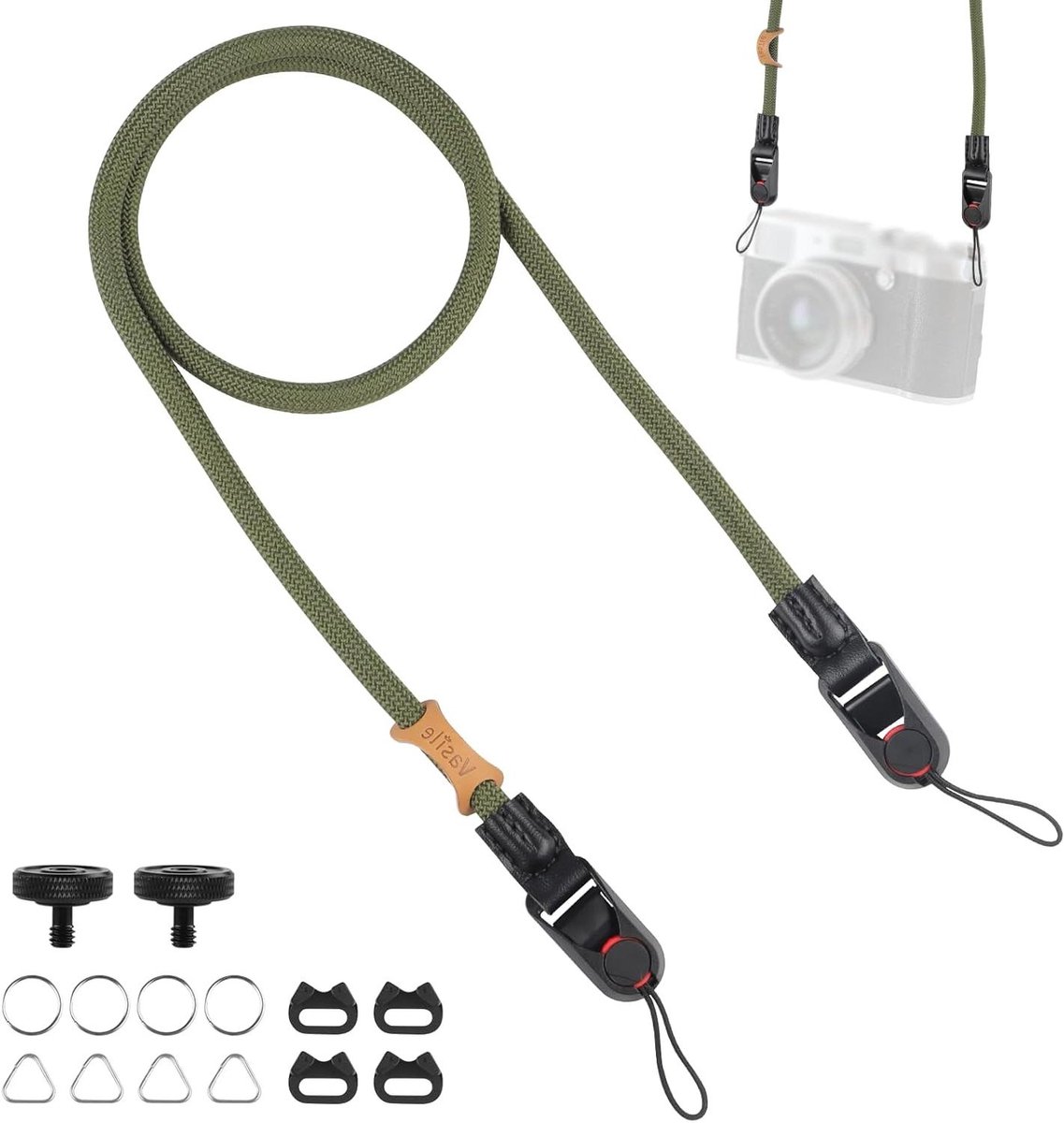 Cosensi - Camera riem voor comfortabele fotografie en draaggemak