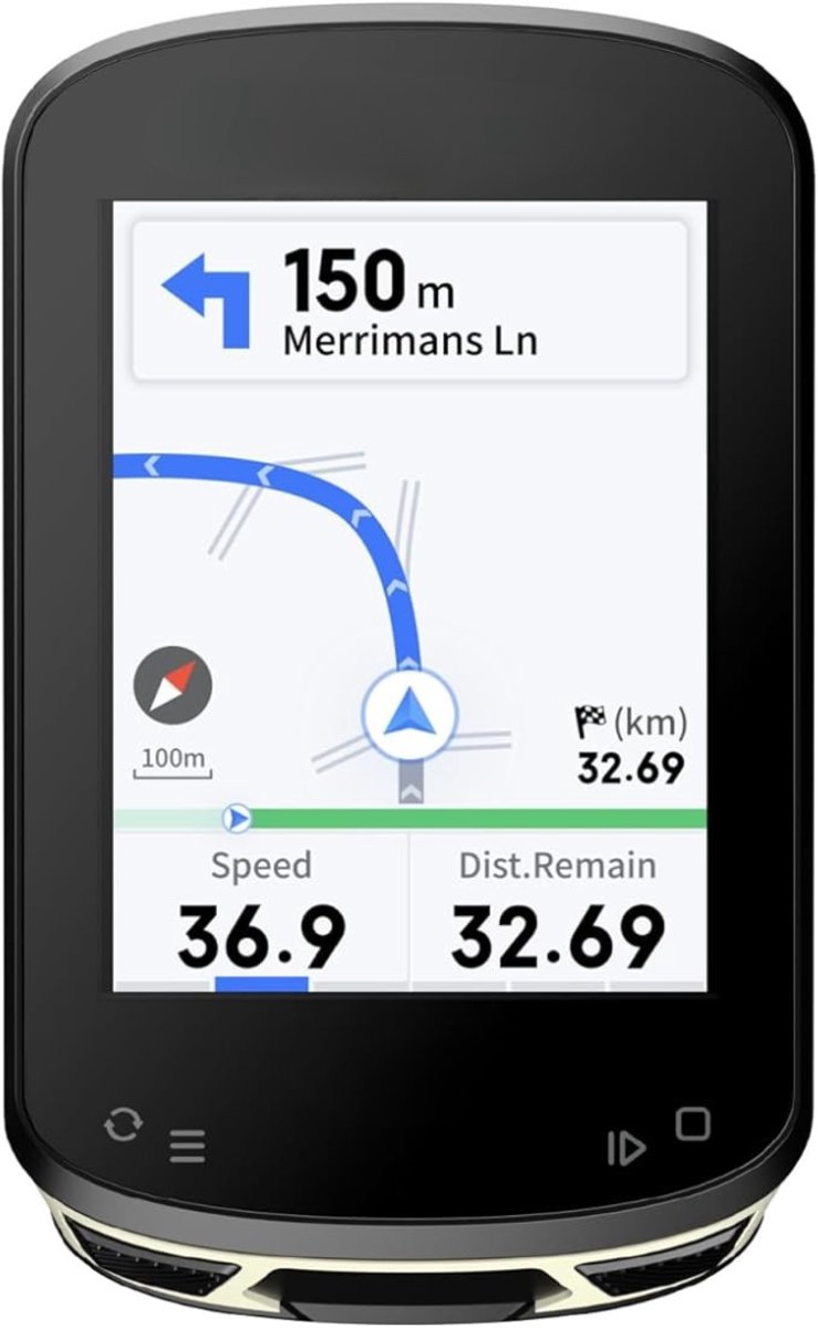 MMP® Fietsnavigatie - Navigatie - Zwart - 8cm x 5cm x 2cm