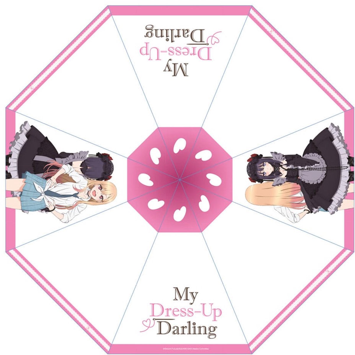 Sakami Merchandise My Dress-Up Darling Cane Umbrella Transparent Umbrellas