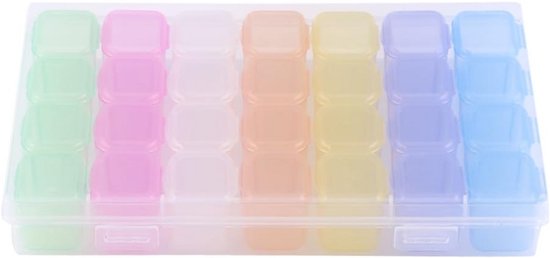 Nail Art Perles Strass Organisateur Bijoux Mallette De Rangement Affichage Grand