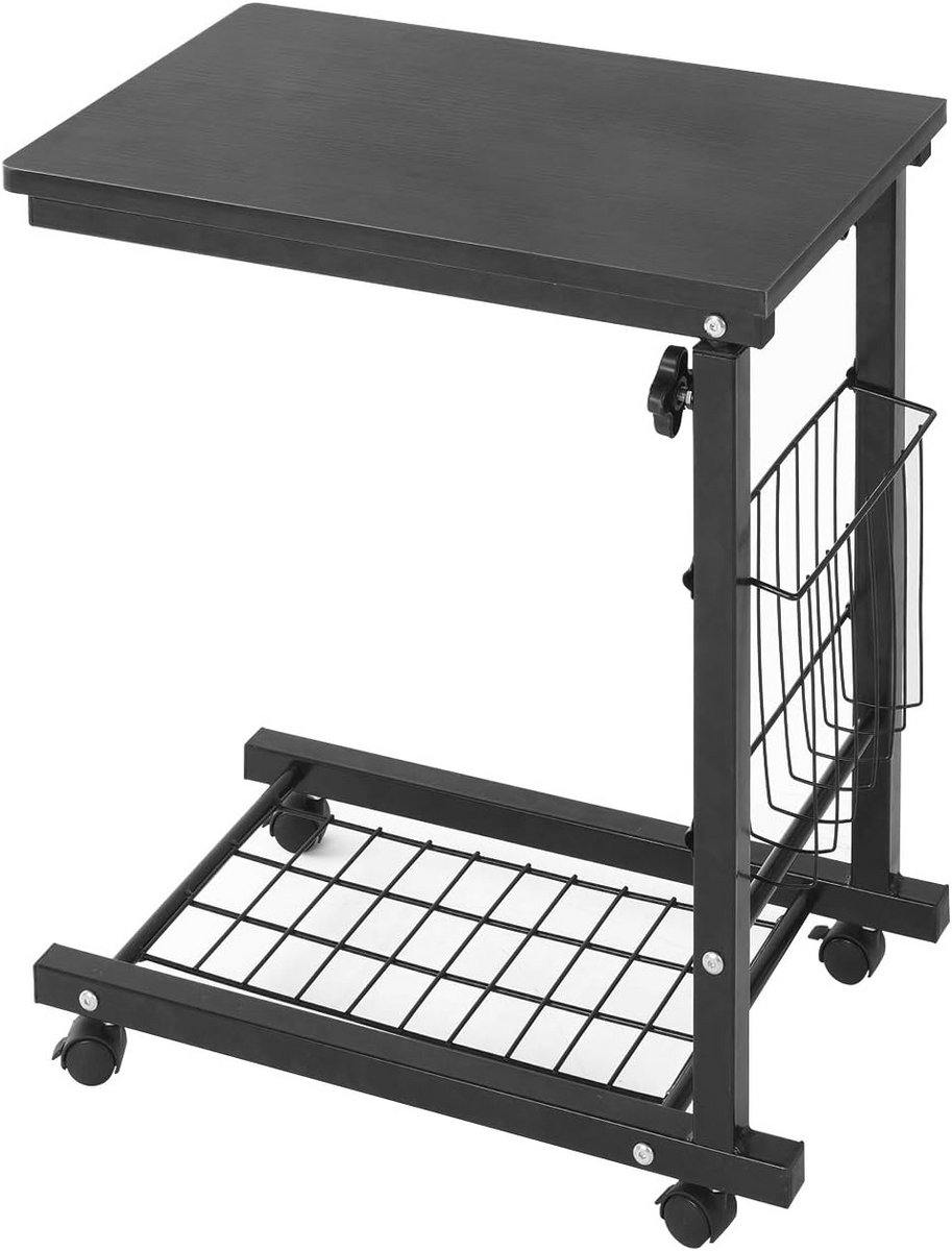 Verstelbare C-Vorm bijzettafel voor Laptop, Bed of Bank