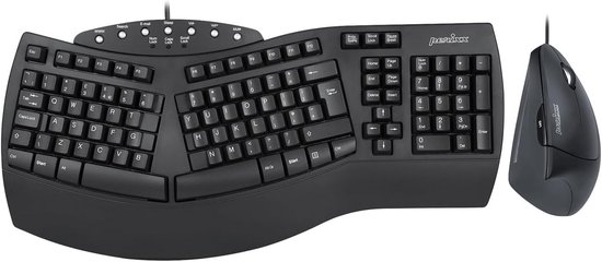Perixx Periduo-505, ergonomik klavye ve dikey fare masaüstü seti Perixx Periduo-505, ergonomik klavye ve dikey fare masaüstü seti