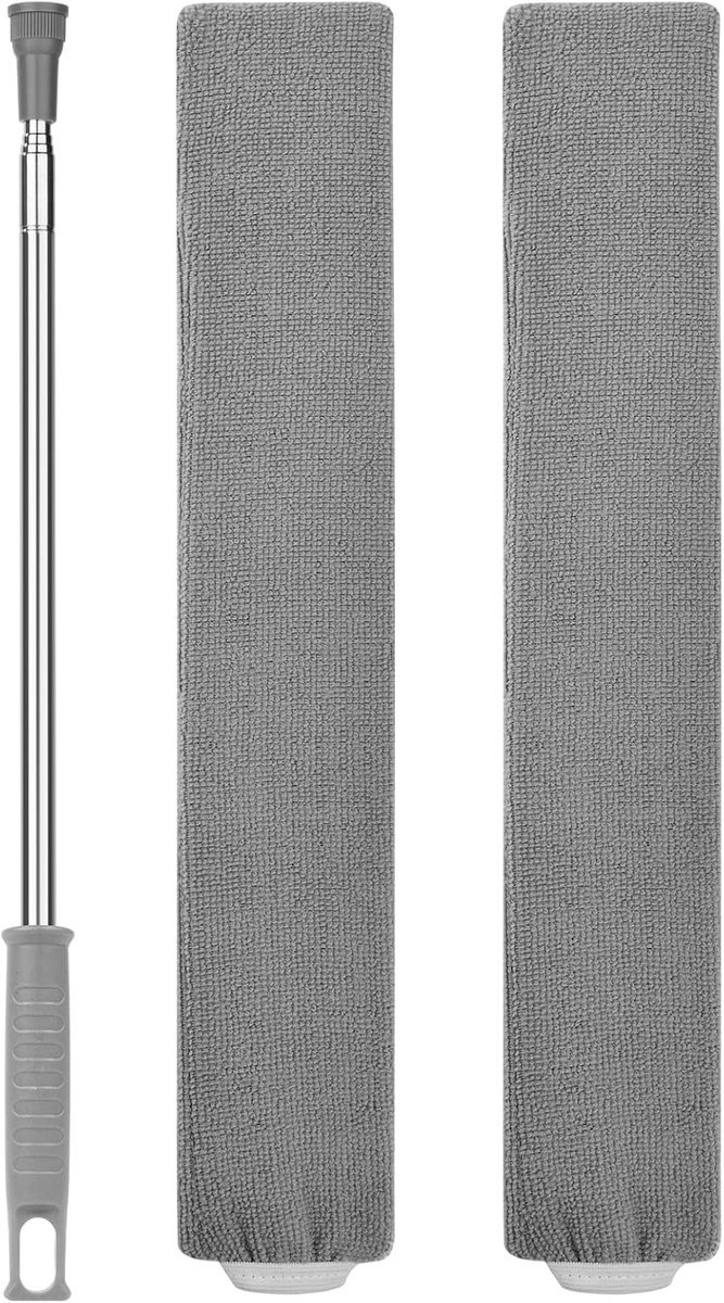 Stunq® Uitschuifbare Stofdweil met Lange Steel voor Moeilijk Bereikbare Ruimtes en Meubels