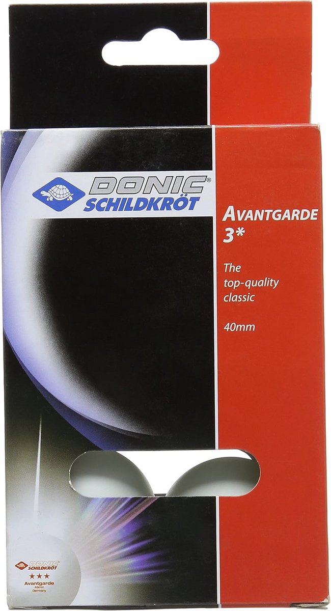 Tafeltennis Ballen Wit - Set van 6