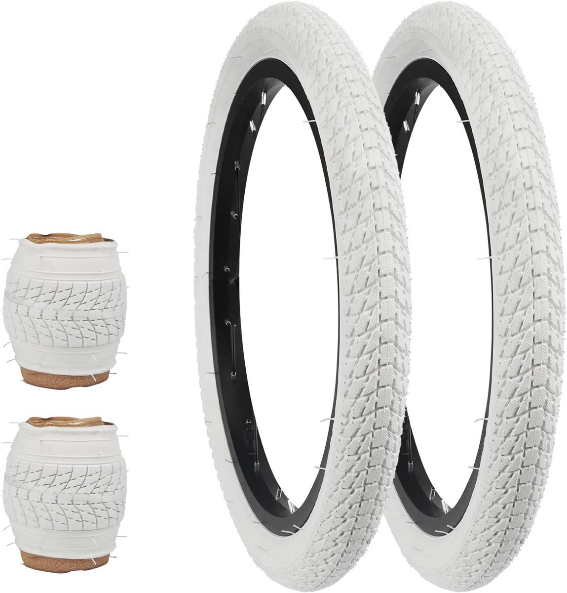 20 Inch Fietsband voor BMX, MTB, Kinderfiets en Cruiser - Diverse Kleuren