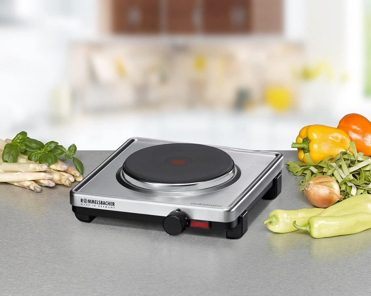 Compacte Inbouw Kookplaat 1500W met Automatische Temperatuurregeling