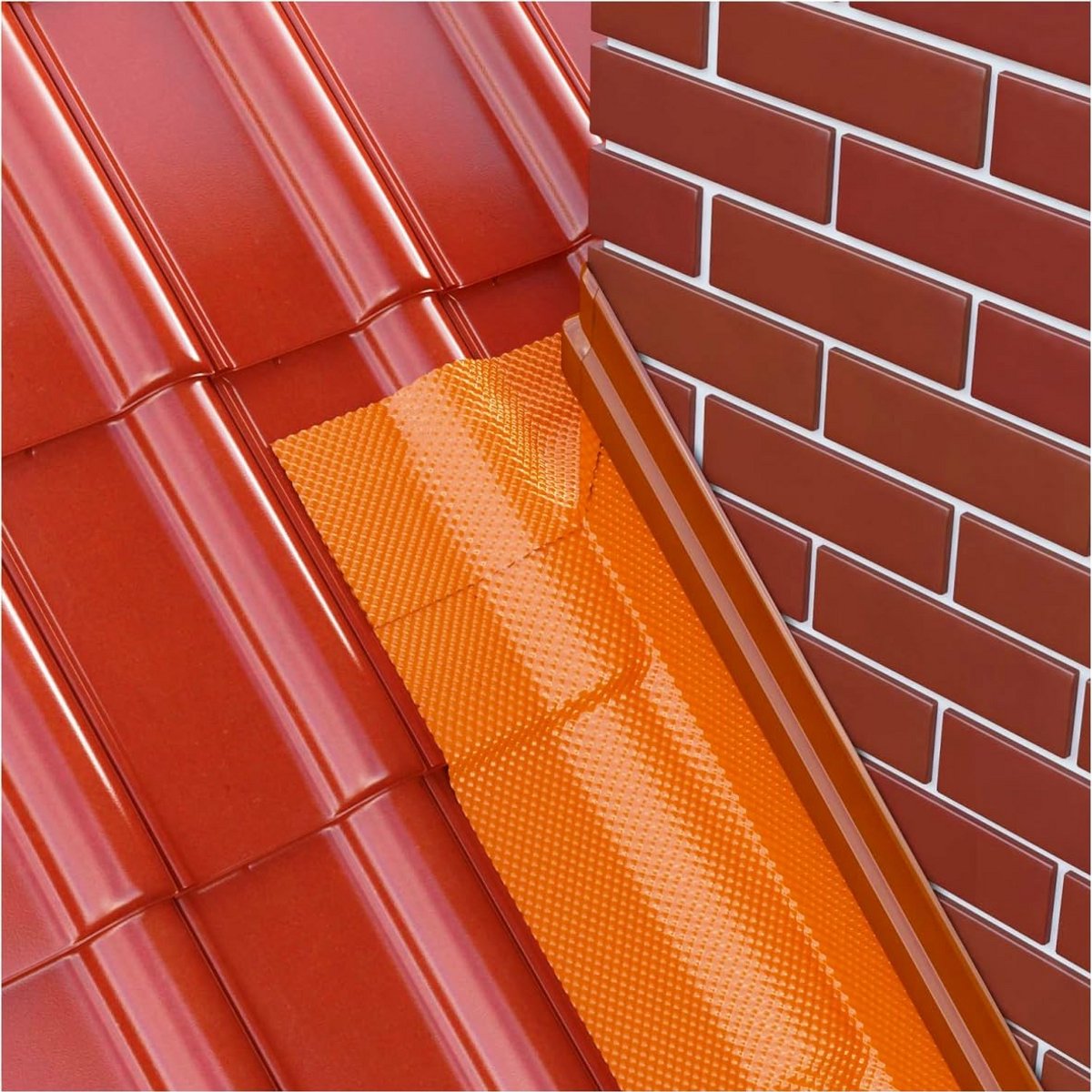 Zelfklevende Aluminium Dakband 5 Meter - Waterdicht voor Dak, Muur en Schoorsteen - Zwart 300mm Breed