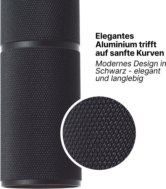 Brilliant Marty - Lampe suspendue - LED GU10 - Zwart