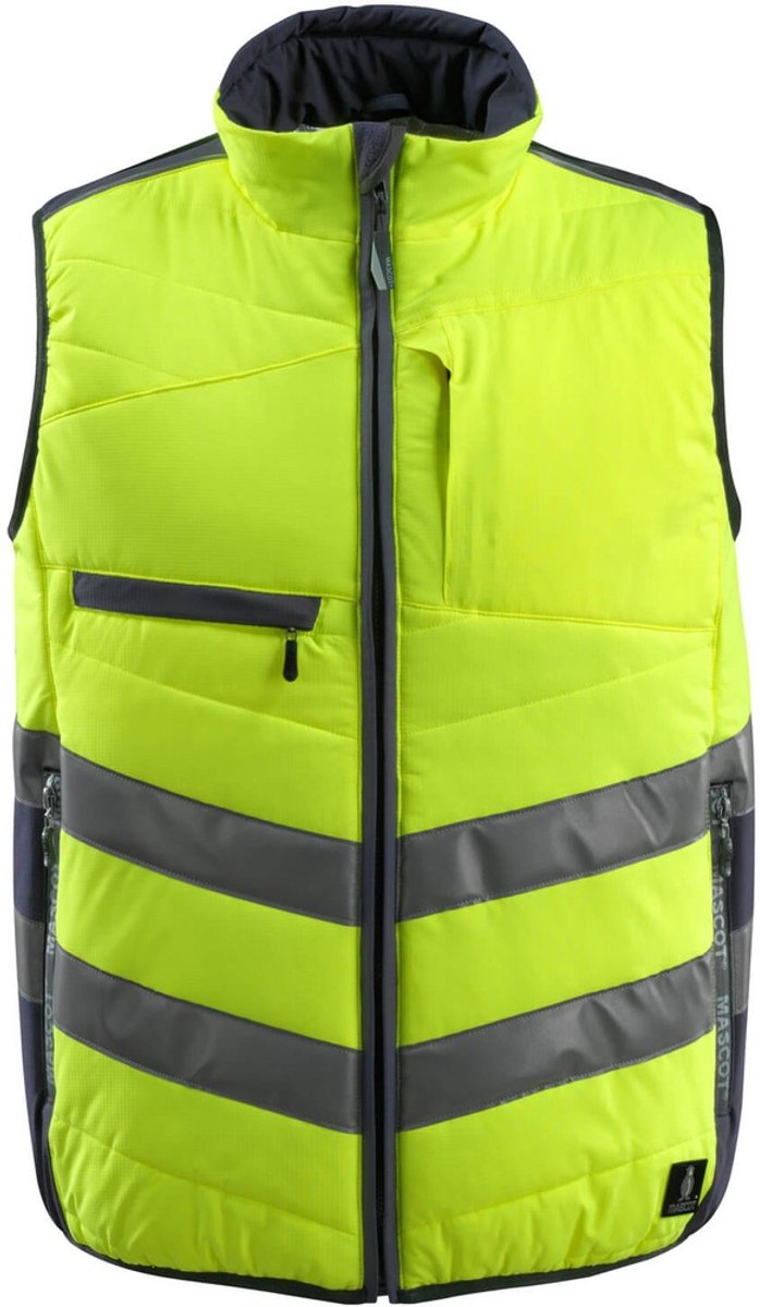 Mascot Safe Supreme Wintervest 15565-249 - hi-vis geel/donkermarine - 2XL
