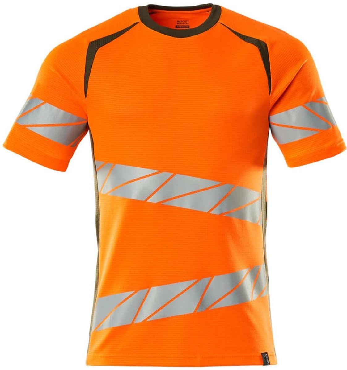 Mascot Accelerate Safe T-shirt 19082-771 - hi-vis oranje/mosgroen - 3XL