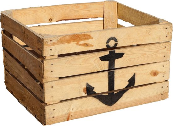 Houten kist opbergkist geschikt voor alle Kallax-rekken en Expidit rekken Kallaxsystemen plankkist afmetingen 33 x 37,5 x 32,5 cm Kallax rek
