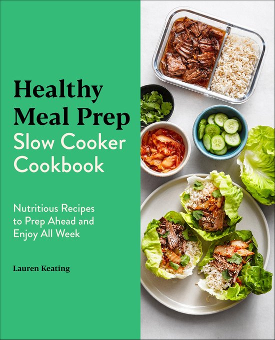 Healthy Meal Prep Slow Cooker Cookbook - cover
