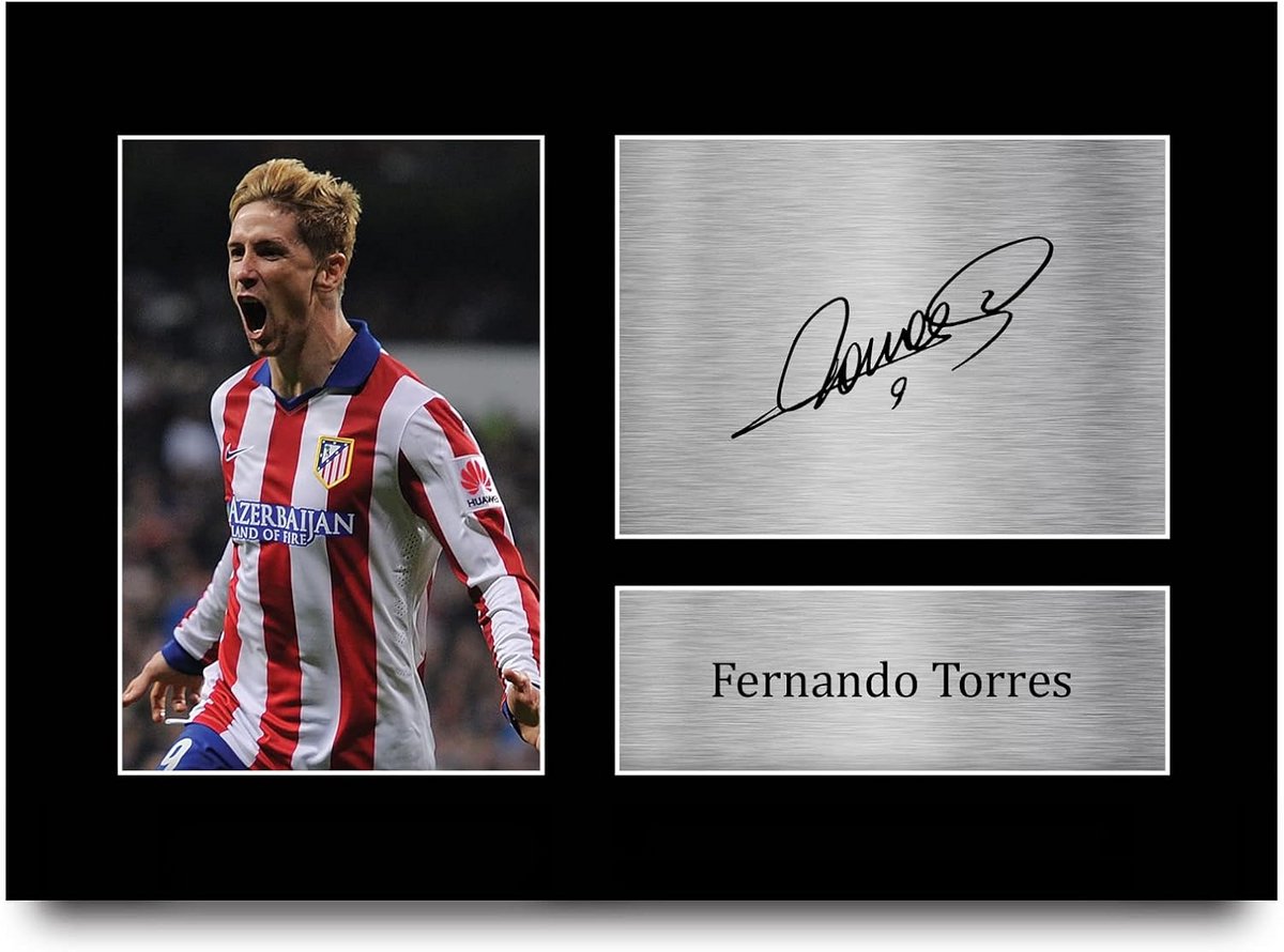 Gedrukte Gesigneerde Foto van Voetballer op A4 Formaat - Perfect Cadeau voor Fans