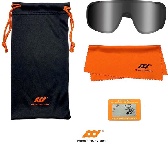 Sportzonnebril voor Kinderen en Tieners UV400 Bescherming Lichtgewicht TR90 Frame — afbeelding 5