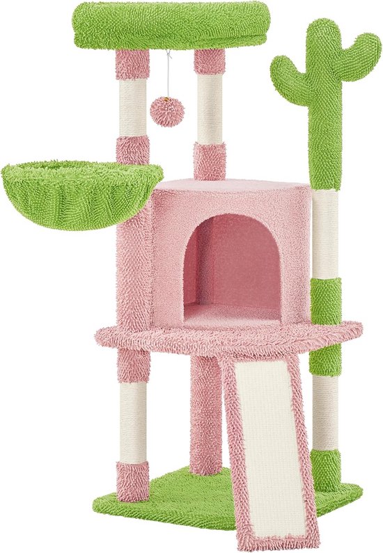 Yaheetech Krabpaal, cactus, kattenboom, 150 cm hoog, 5